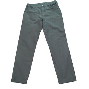 Lululemon Men’s ABC Pant Slim LM5ALWS ARMG Army Green Size 33 W/28 Inseam